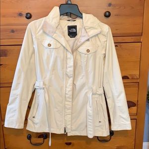 Winter white Rain Jacket